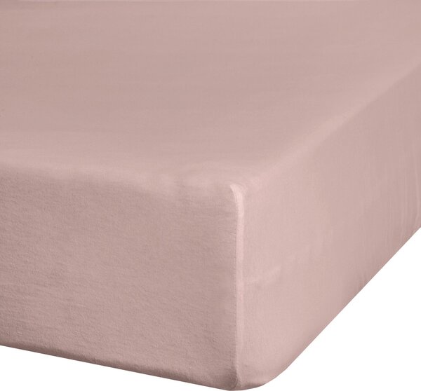 JERSEY PROSTĚRADLO JERSEY3 90X200 CM PUDROVÉ
