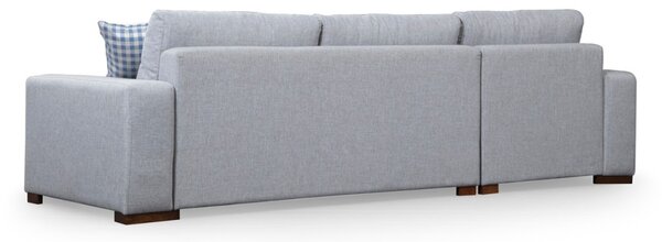 Hanah Home Rohová sedací souprava Loop 290 cm šedá levá