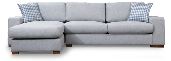 Hanah Home Rohová sedací souprava Loop 290 cm šedá levá