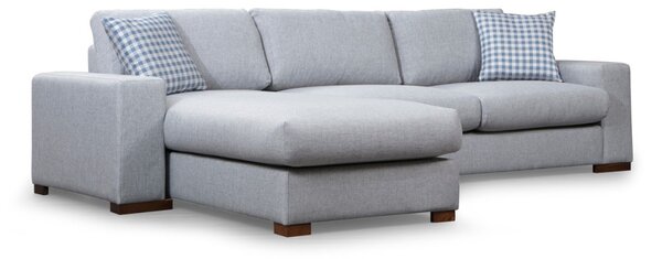 Hanah Home Rohová sedací souprava Loop 290 cm šedá levá