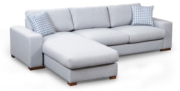 Hanah Home Rohová sedací souprava Loop 290 cm šedá levá
