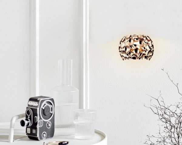 Open Design OR81480 - Nástěnné svítidlo CARERA 1xG9/7W/230V rose gold
