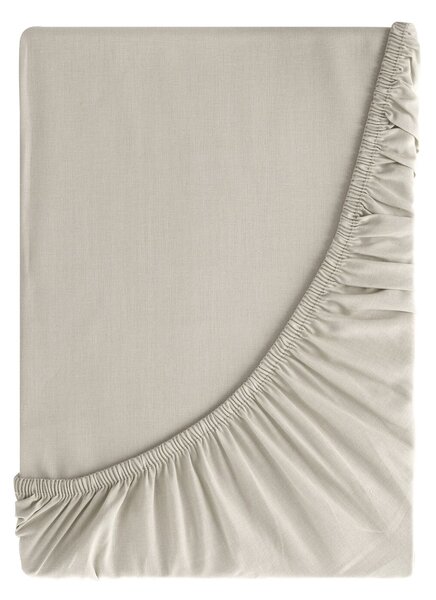 RENFORCÉ PROSTĚRADLO BASIC 100X200 CM BÉŽOVÉ
