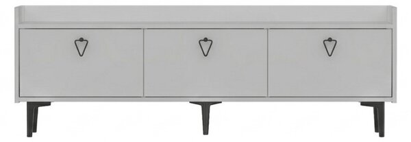 TV stolek PIENA 160 cm, bílý