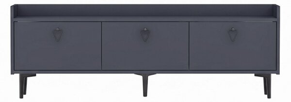 TV stolek PIENA 160 cm, antracitový