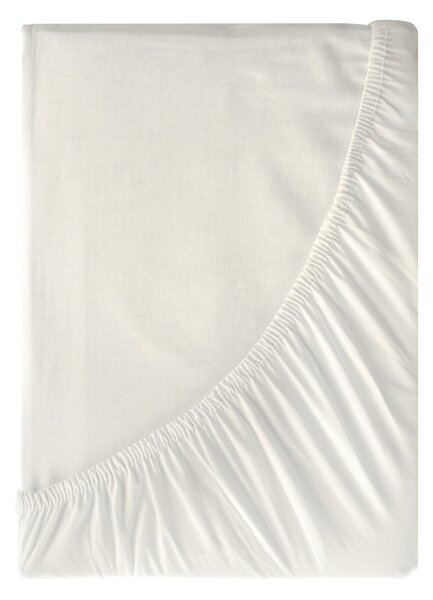 RENFORCÉ PROSTĚRADLO BASIC 100X200 CM KRÉMOVÉ