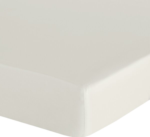 RENFORCÉ PROSTĚRADLO BASIC 100X200 CM KRÉMOVÉ
