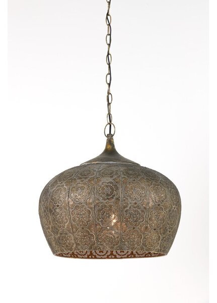 Stropní svítidlo v měděné barvě ø 43,5 cm Emine – Light & Living