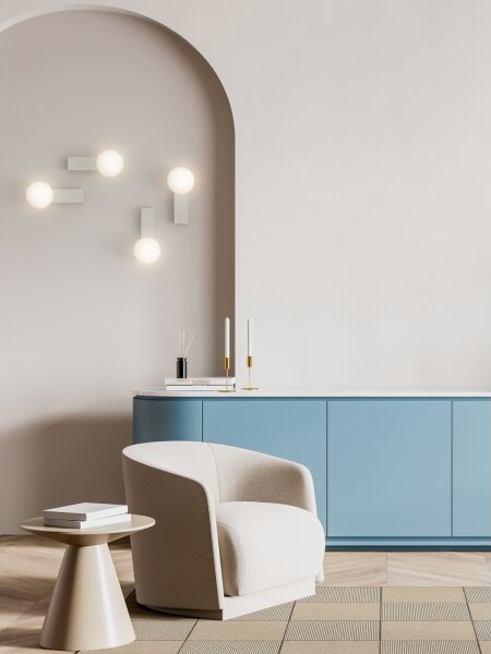 Open Design OR85549 - Koupel. nástěnné svítidlo BOLETTA 1xG9/8W/230V IP44 béžová