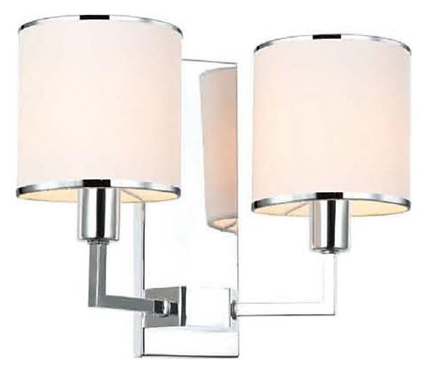 Open Design OR81497 - Nástěnná lampa CASA 2xE14/12W/230V lesklý chrom/krémová