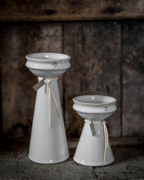 ERNST Kameninová váza Hyacint White - 12 cm EF495