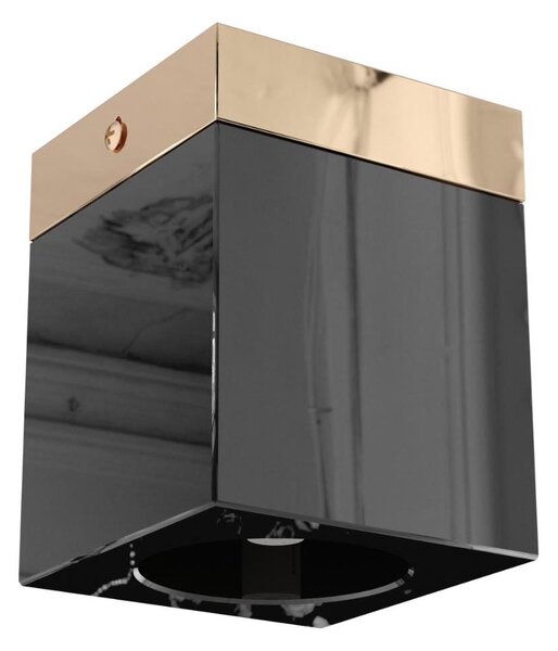 Open Design OR86300 - Bodové svítidlo CUBO 1xG9/8W/230V černá/rose gold