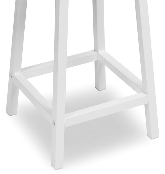 TZB Barová židle FLINT WHITE bílý mramor