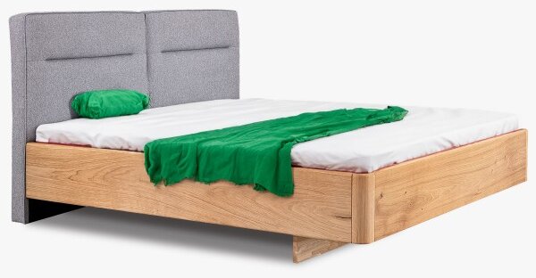 Moderní manželská postel 180 x 200 z masivu