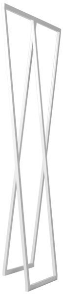 Nordic Design Bílý kovový věšák Rasmus 173 x 100 cm