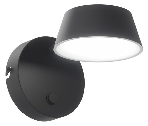 Open Design OR86522 - LED Nástěnná lampa TIMO LED/6W/230V 3000/4500/6500K černá