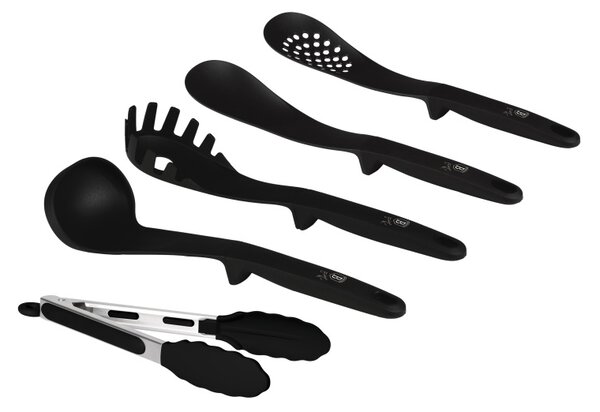 Kuchyňské náčiní sada 5 ks Matte Black Collection