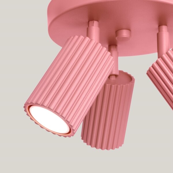 Brilagi - LED Bodové svítidlo CRESTO 3xGU10/10W/230V růžová
