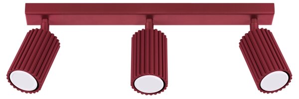 Brilagi - LED Bodové svítidlo CRESTO 3xGU10/10W/230V burgundy