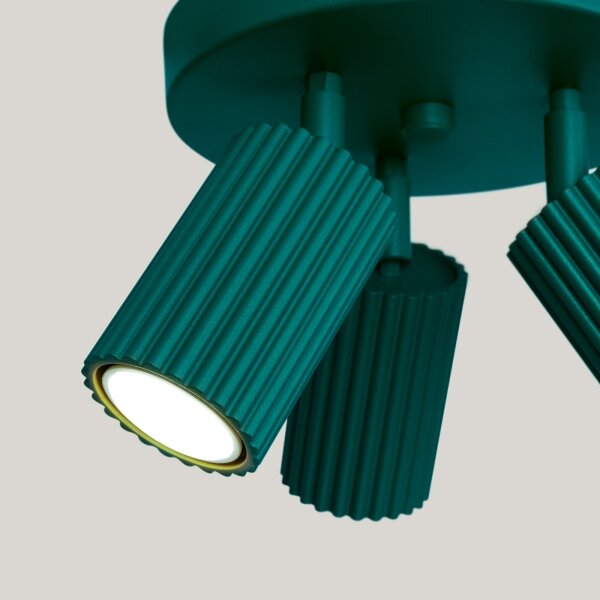 Brilagi - LED Bodové svítidlo CRESTO 3xGU10/10W/230V tyrkysová