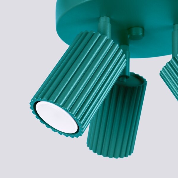 Brilagi - LED Bodové svítidlo CRESTO 3xGU10/10W/230V tyrkysová