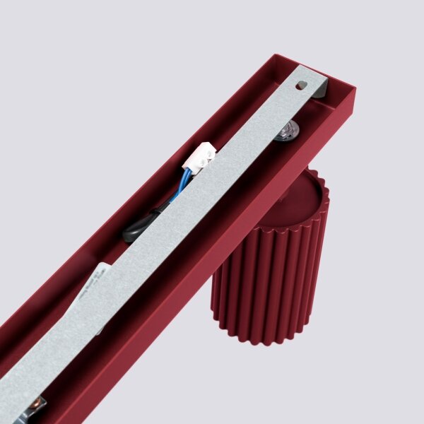 Brilagi - LED Bodové svítidlo CRESTO 3xGU10/10W/230V burgundy