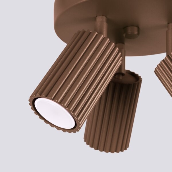 Brilagi - LED Bodové svítidlo CRESTO 3xGU10/10W/230V hnědá