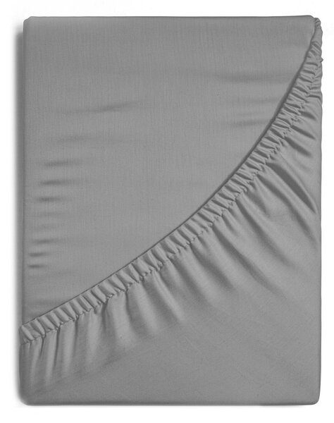 PROSTĚRADLO Z MIKROVLÁKNA SOFT 100X200 CM ŠEDÉ