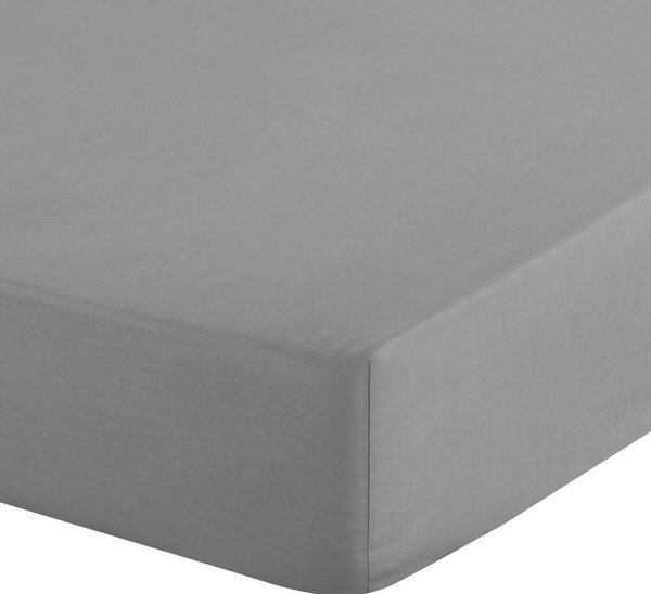 PROSTĚRADLO Z MIKROVLÁKNA SOFT 100X200 CM ŠEDÉ