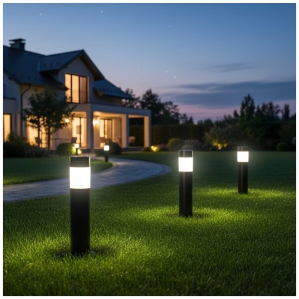 LED Solární lampa AURORA LED/1xAAA 4000K IP44 100 mAh
