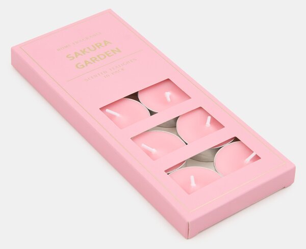 Sinsay - Čajové svíčky 10 pack Sakura Garden - pastelová růžová