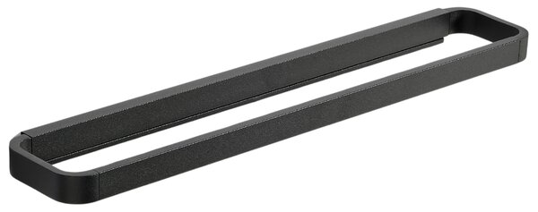 Zone Denmark Černý kovový držák na ručníky Rim 44 cm