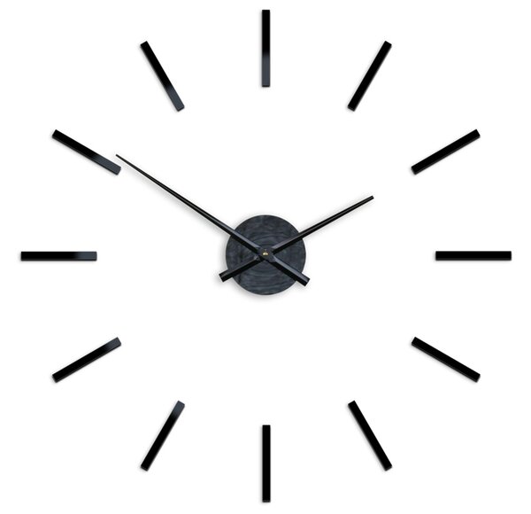 Moderní nástěnné hodiny SOLO (nalepovací hodiny na stěnu)