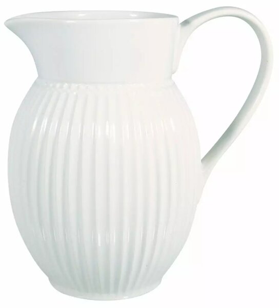 Porcelánový džbán velký bílý 1,5L