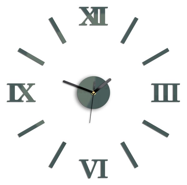 Moderní nástěnné hodiny NUMBER (nalepovací hodiny na stěnu)