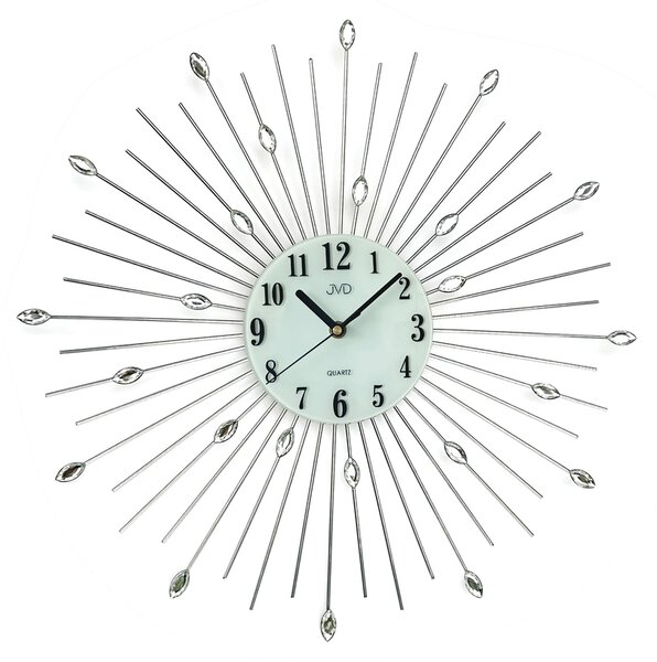 JVD Luxusní kovové designové hodiny JVD HJ117