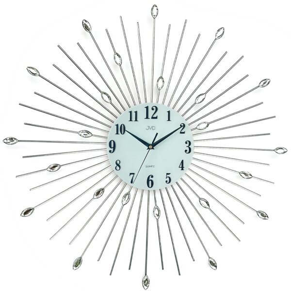 JVD Luxusní kovové designové hodiny JVD HJ118
