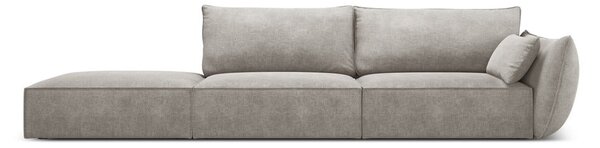 Světle šedá lenoška (pravý roh) Vanda – Mazzini Sofas