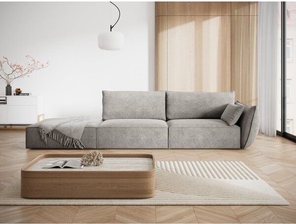 Světle šedá lenoška (pravý roh) Vanda – Mazzini Sofas