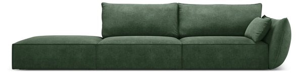 Tmavě zelená lenoška (pravý roh) Vanda – Mazzini Sofas