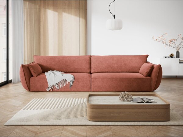 Červená pohovka 248 cm Vanda – Mazzini Sofas