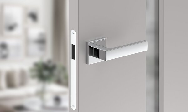 Klika Cube Q Slim - chrom (komplet 2ks)