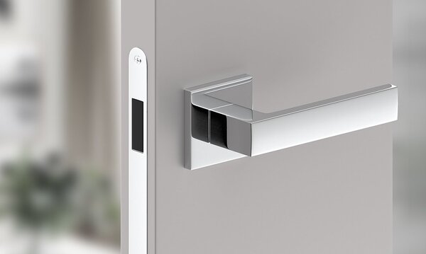 Klika Cube Q Slim - chrom (komplet 2ks)