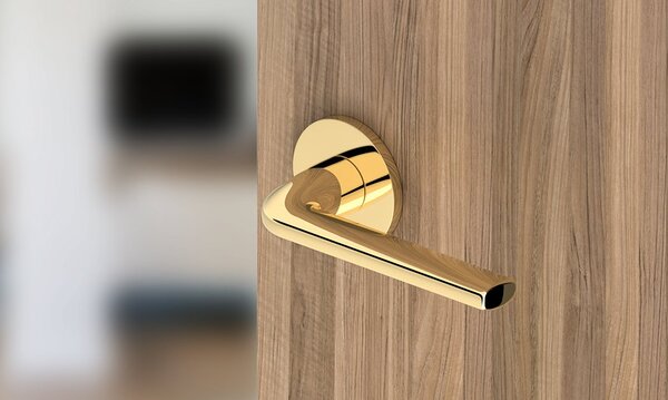 Klika Bella R Slim - mosaz PVD (komplet 2ks)