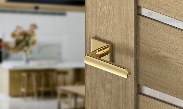 Klika Luna Q - mosaz PVD (komplet 2ks)