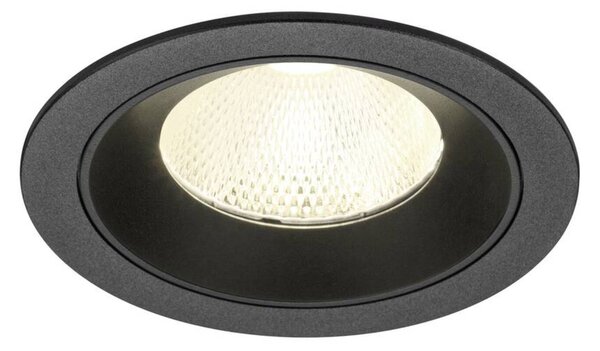 BIG WHITE SLV NUMINOS L Stropní vestavné svítidlo, 4000 K, 20°, IP20, kulaté, černé 1009792
