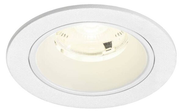 BIG WHITE SLV NUMINOS S Stropní vestavné svítidlo, 4000 K, 20°, IP20, kulaté, bílé 1009479