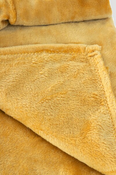 Dilios Velvet BIO deka Barva: ecru - krémová, Rozměr: 130 x 170 cm