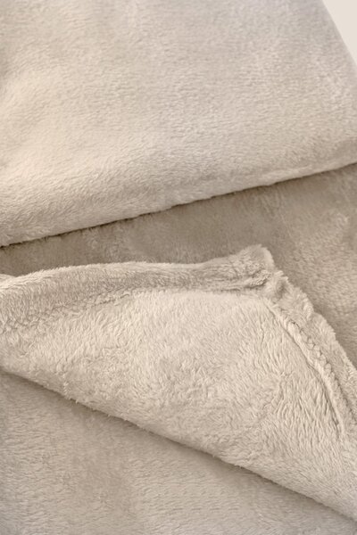 Dilios Velvet BIO deka Barva: ecru - krémová, Rozměr: 130 x 170 cm