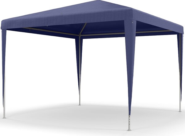Skládací zahradní altán Outsunny 3x3m s 4 odvodňovacími otvory a ocelovým rámem s UV ochranou pro terasu, patio a kempování | Aosom